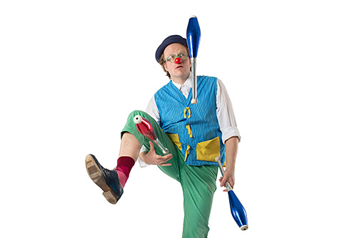 Pressefoto Clown Lolek